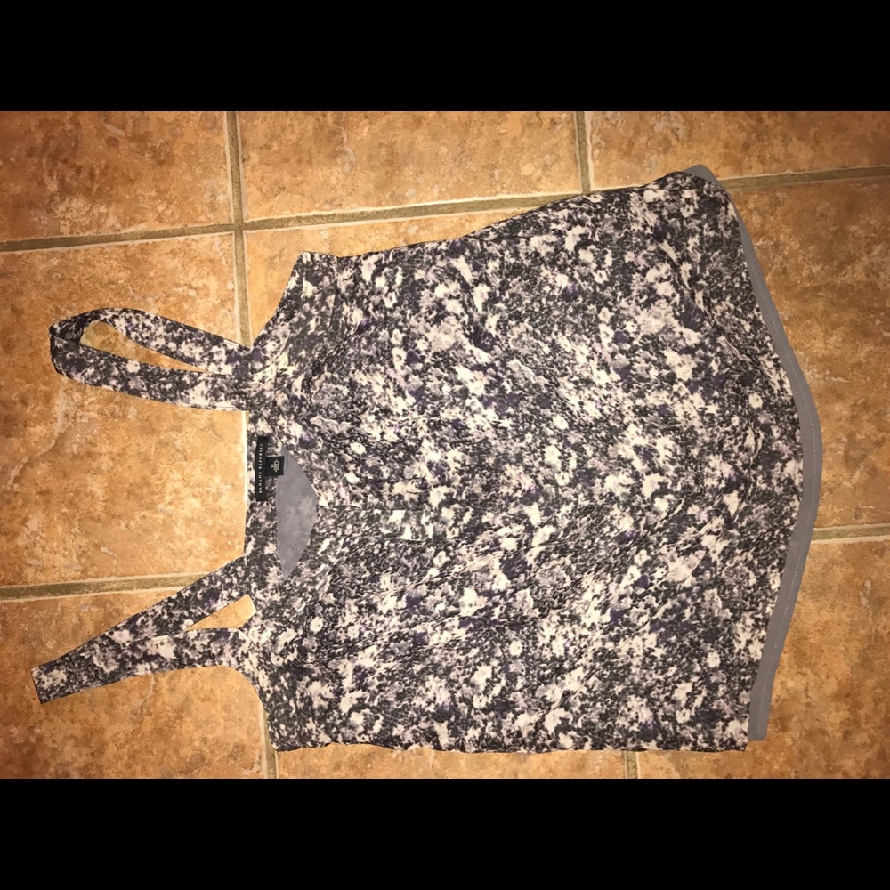 Banana Republic medium floral tank top